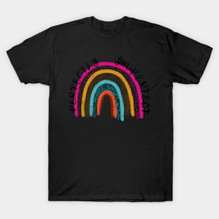 Perfectly imperfect rainbow T-Shirt